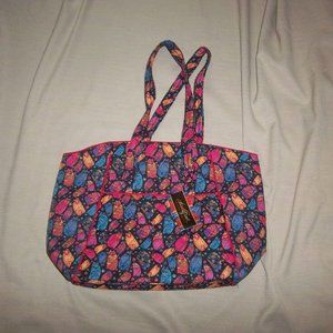 Laurel Birch ~ Feline Family shoulder tote